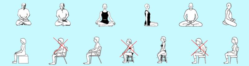 postures for relaxation
